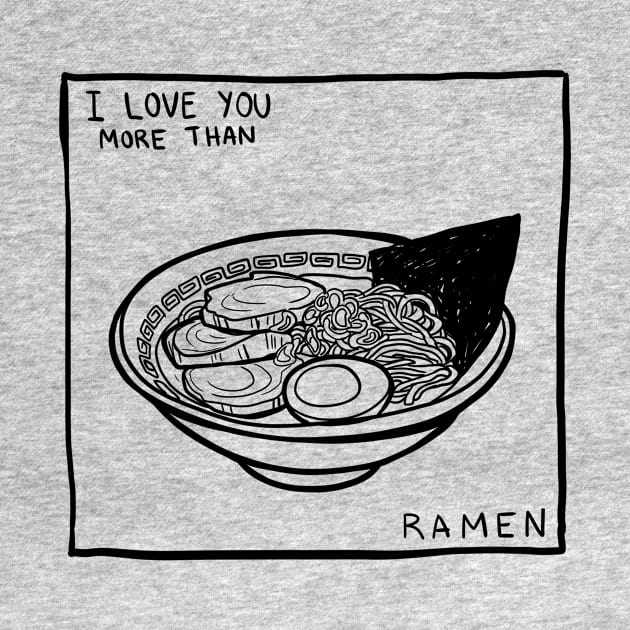 i love ramen by melivillosa